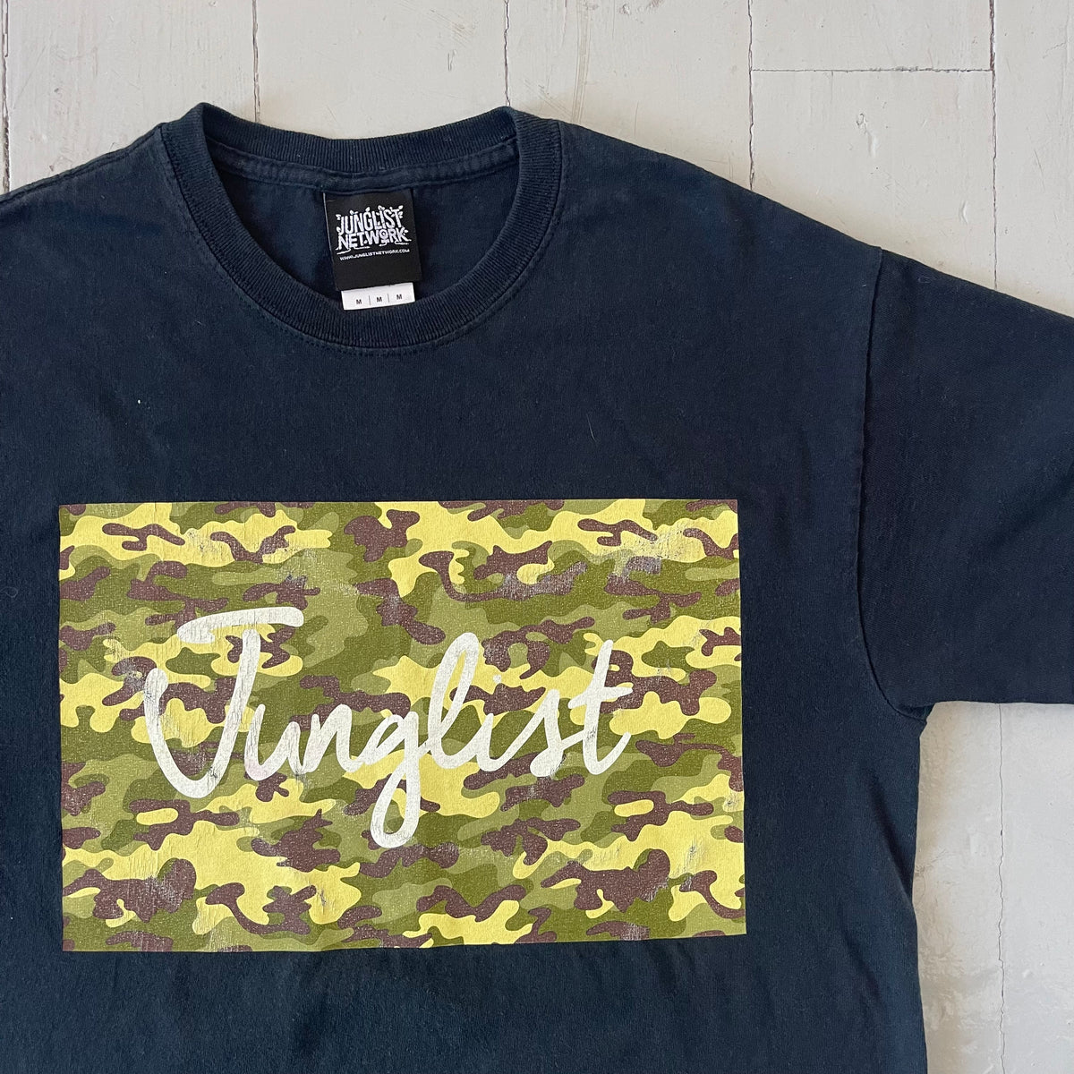 2000s junglist camo T-shirt (M)