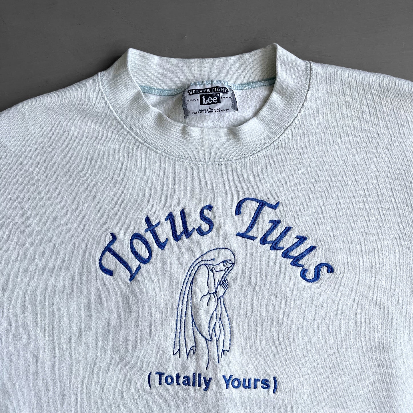 1990s Totally yours sweatshirt (L)