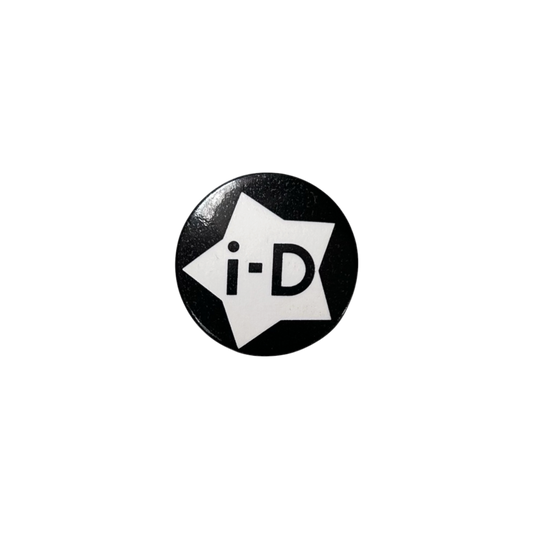 1990s I-D magazine pin badge