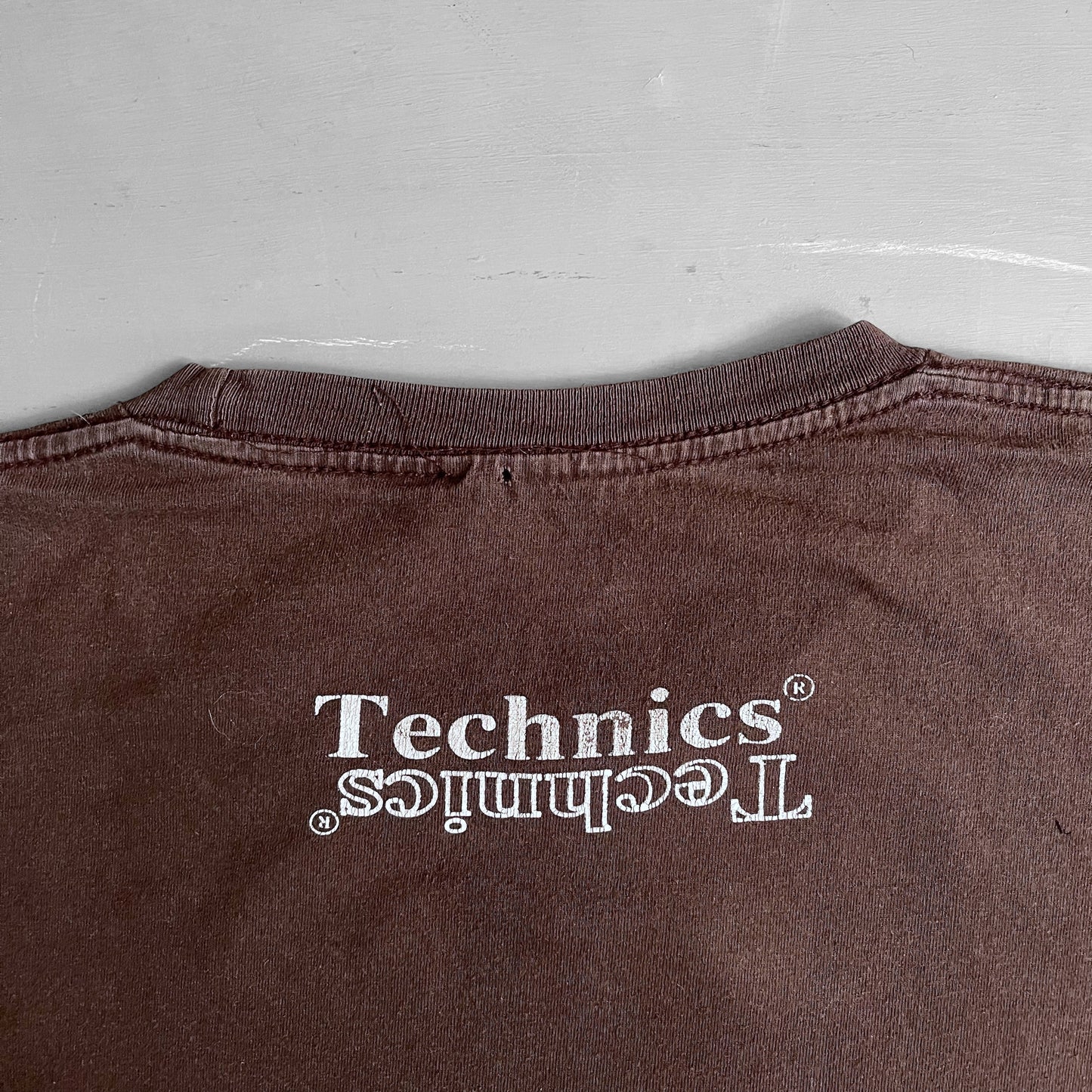 2000s Technics headphones T-shirt (L)