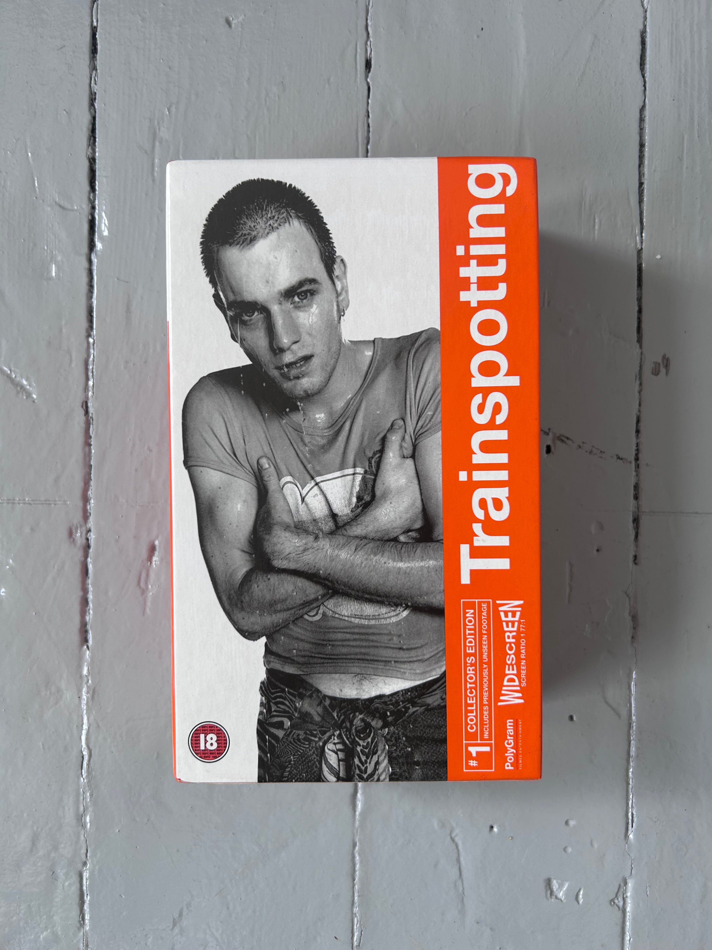 1996 Trainspotting limited edition VHS box set – Wheresscott