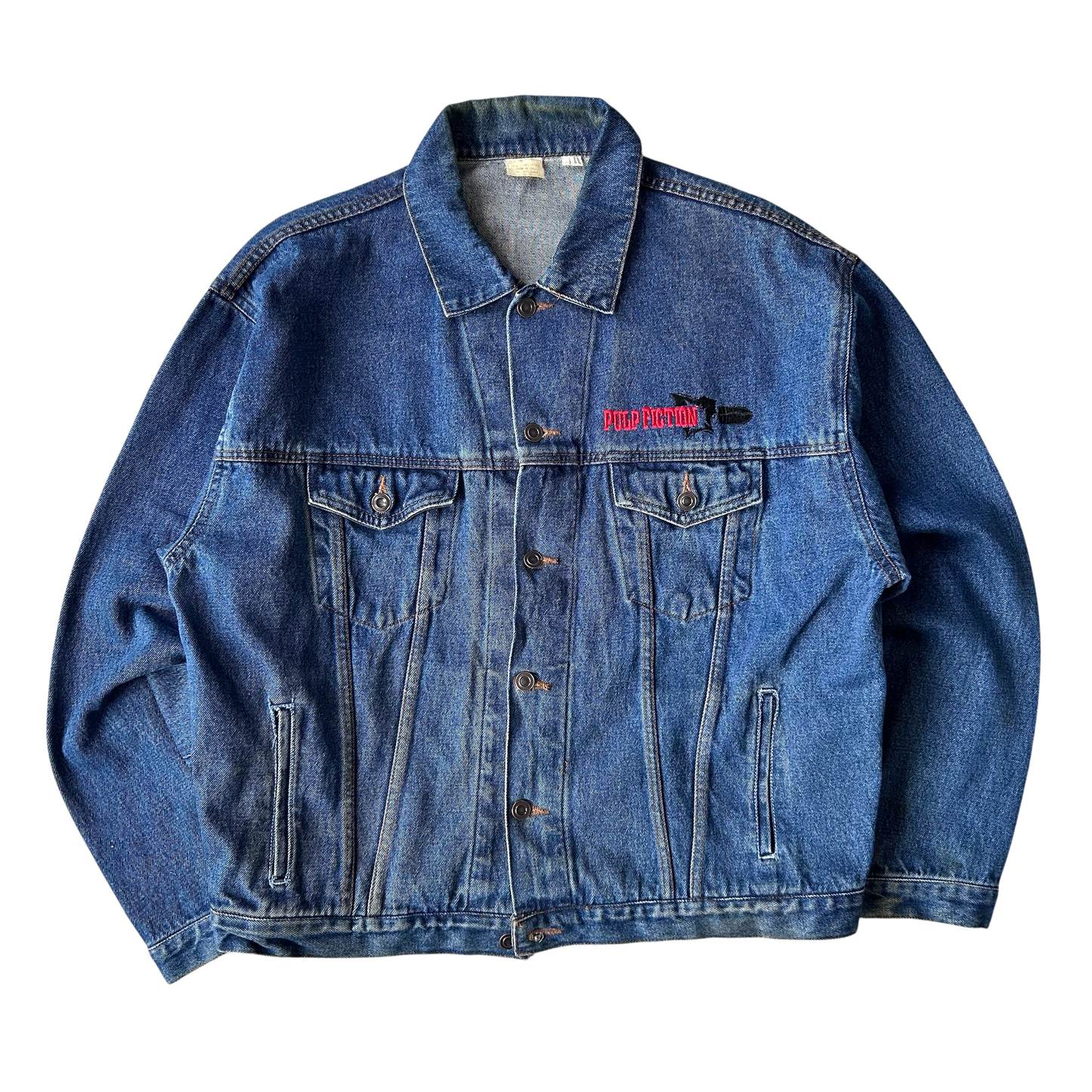 1995 Pulp Fiction denim jacket (XL)