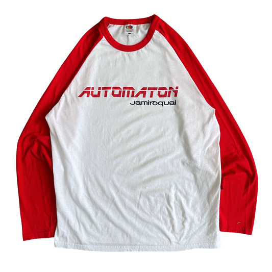 2017 Jamiroquai automation baseball T-shirt (L)