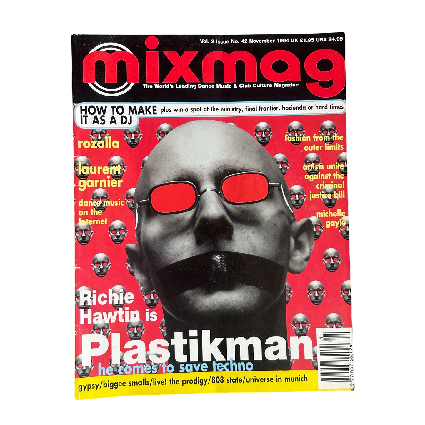 1994 Plastikman Mixmag magazine
