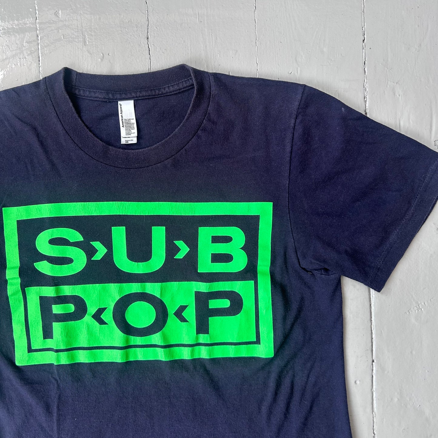 2000s SUB POP T-shirt (XS)