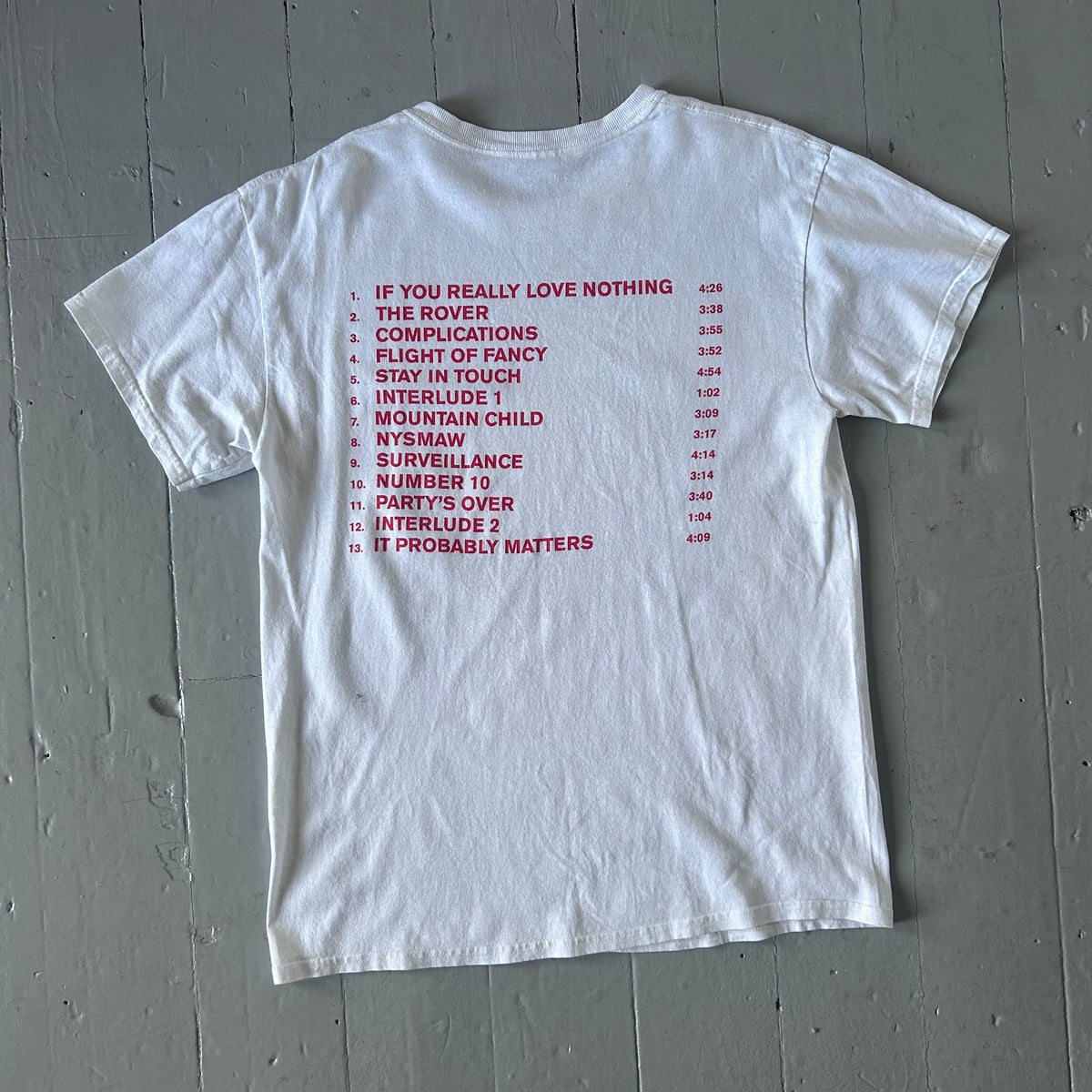2000s Interpol T-shirt (M)