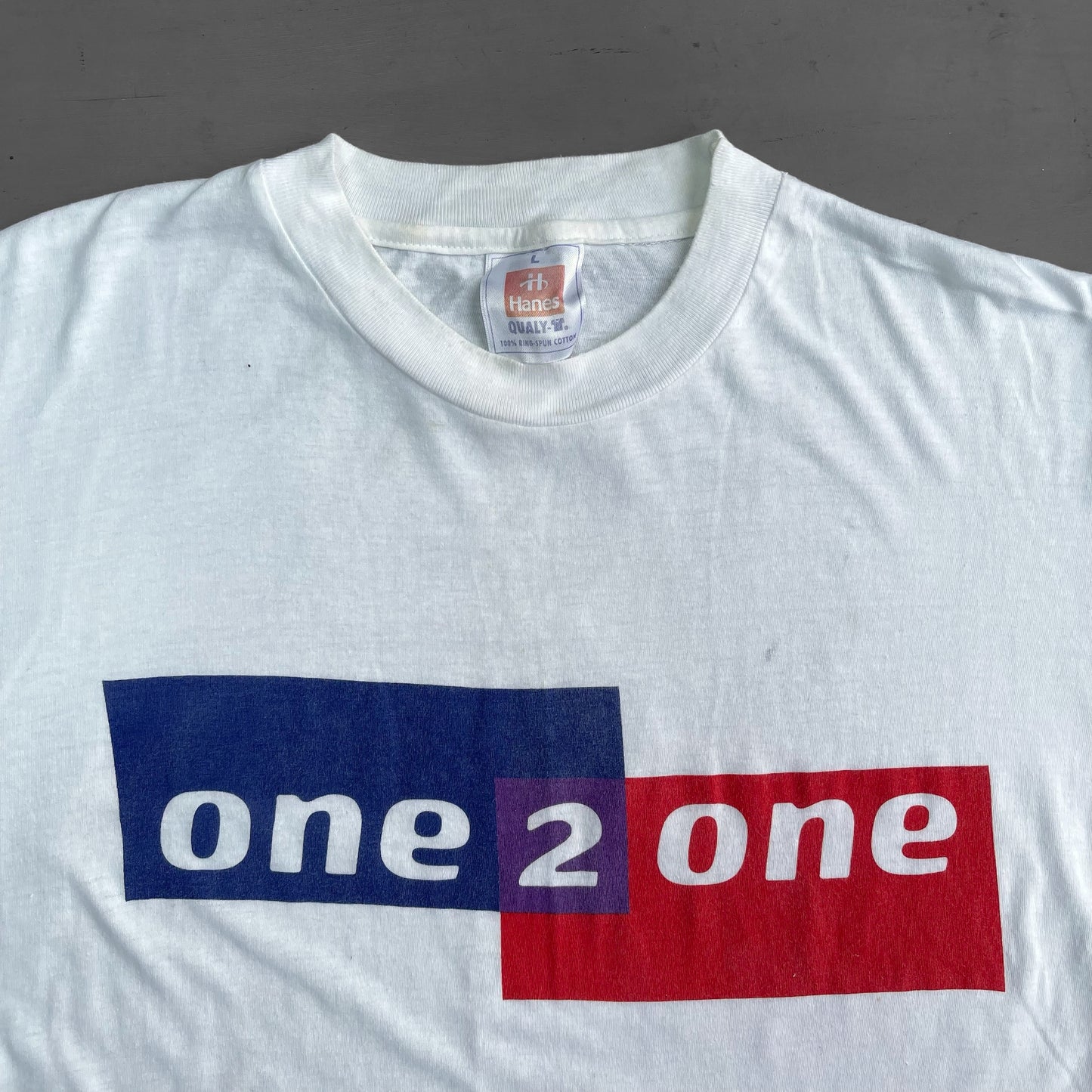 1990s One 2 One T-Shirt (L)