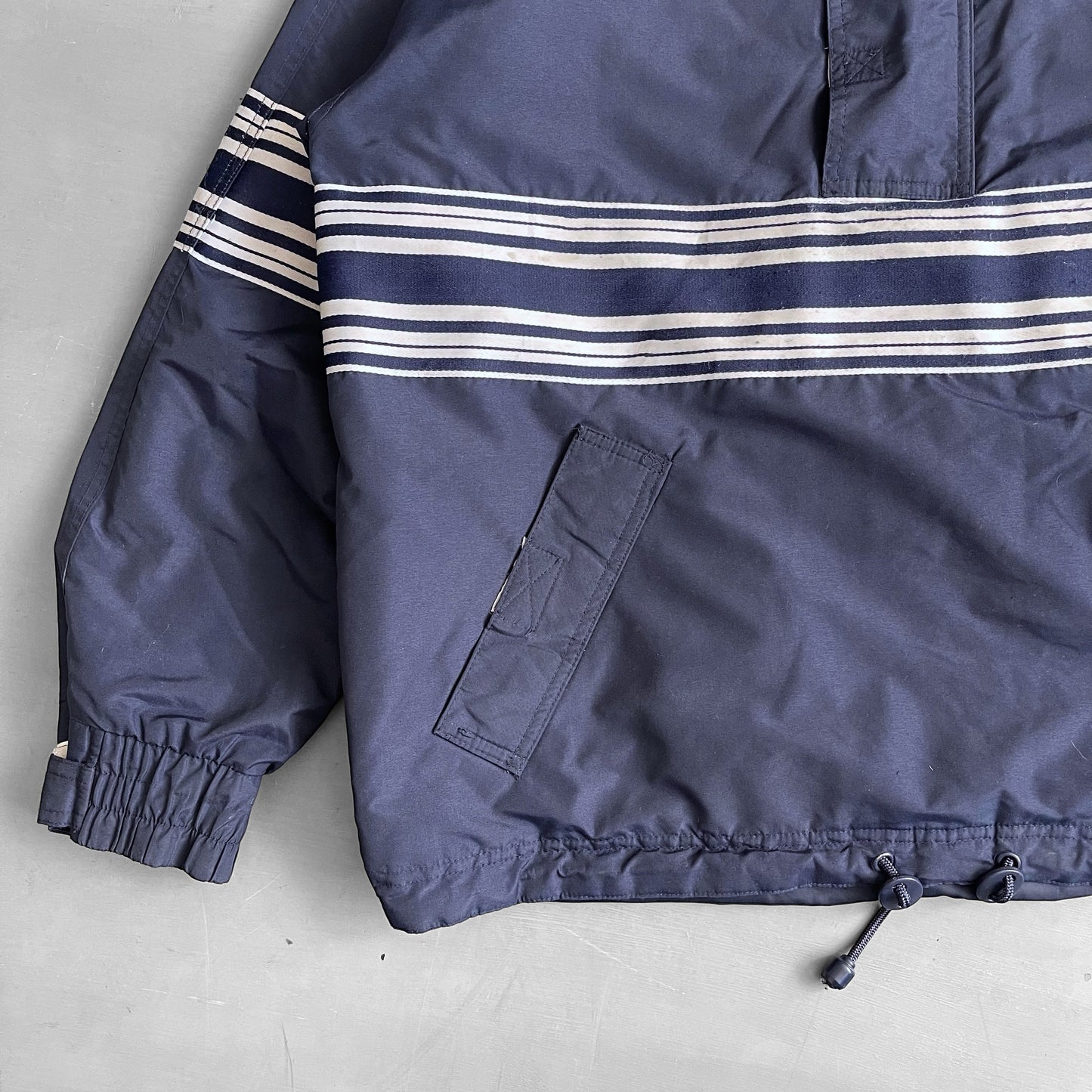 1990s GAP striped smock jacket (XL)