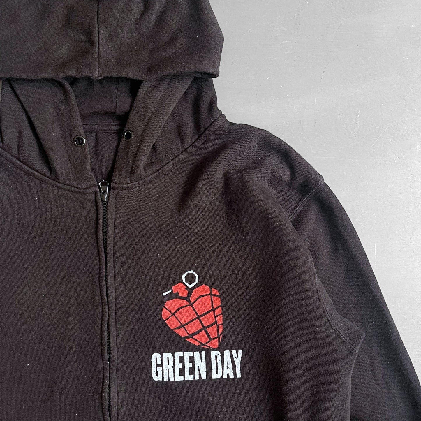 2004 Green Day American idiot zip hoodie (XL)