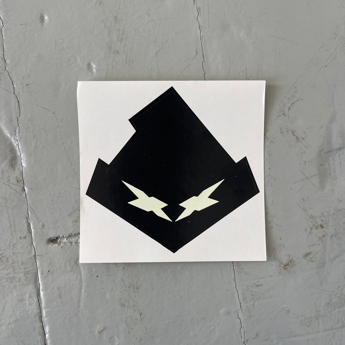 2000s Ninja tune sticker & poster