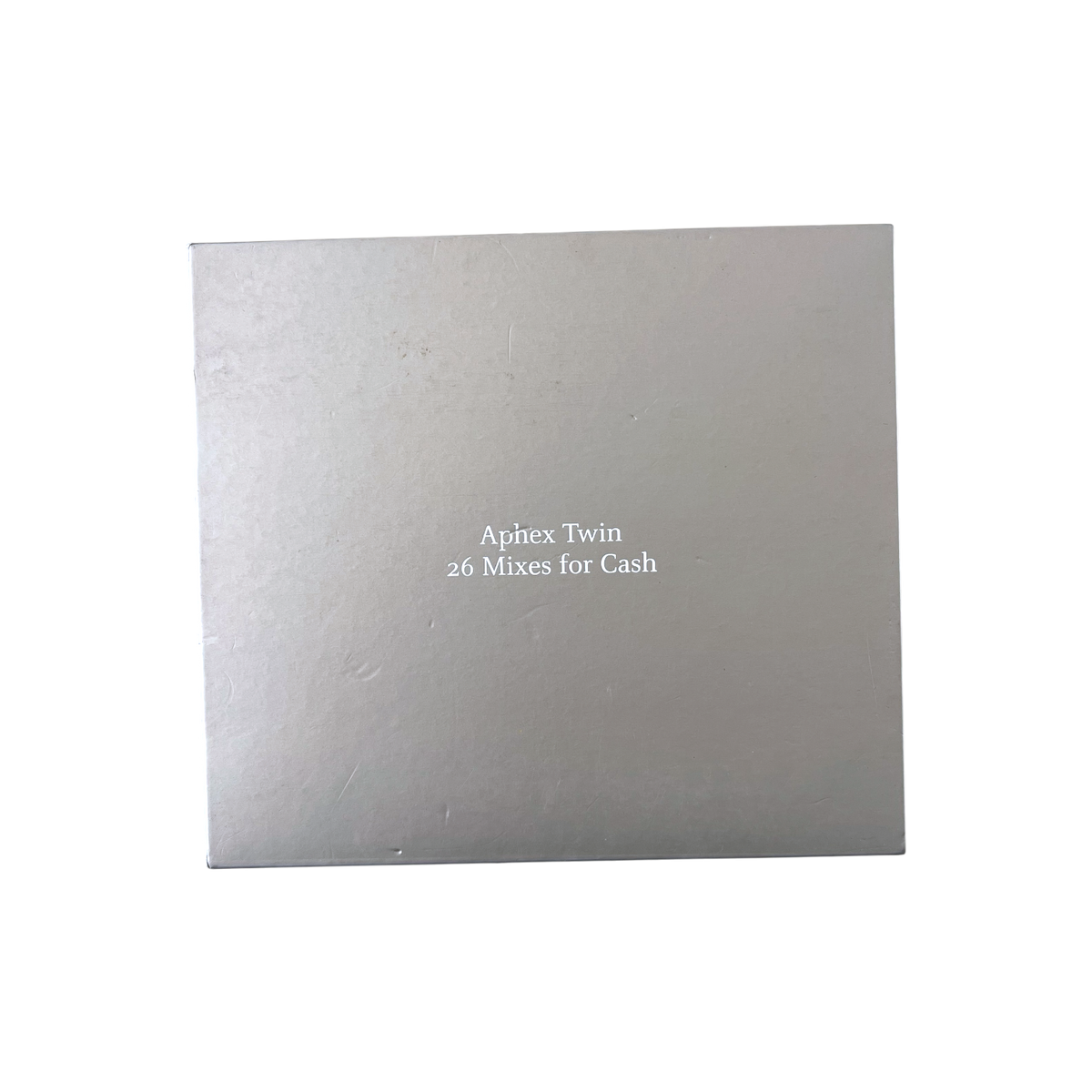 2003 Aphex Twin 26 mixes for cash CD’s