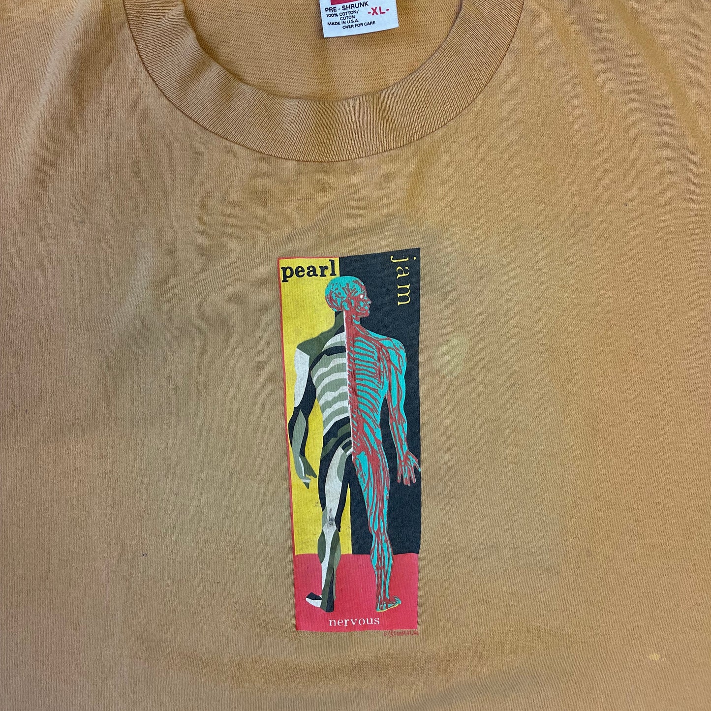 1990s pearl jam baby T-shirt (XS)