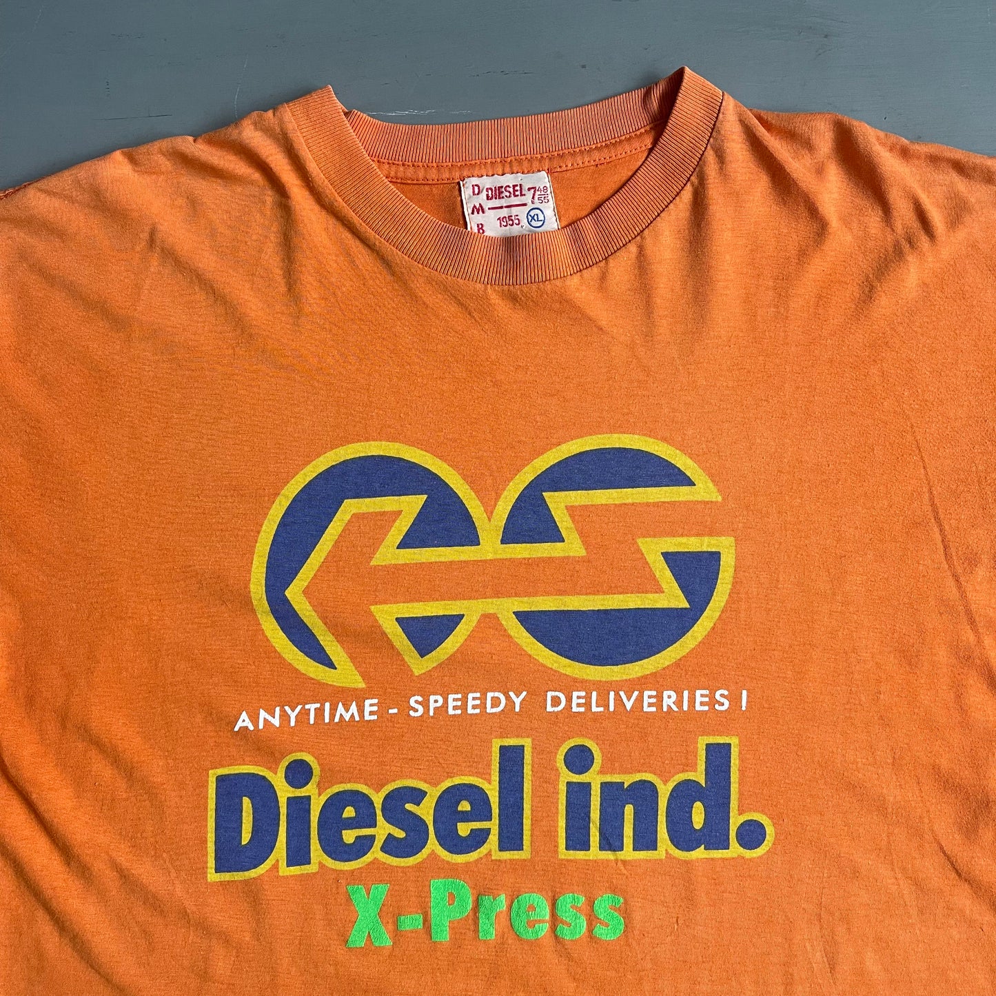 1990s DIESEL X-press T-Shirt (L/XL)