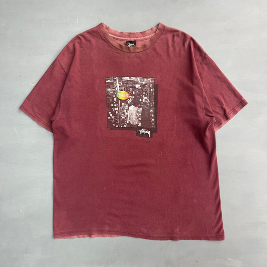 2000s Stussy positive T-Shirt (L)