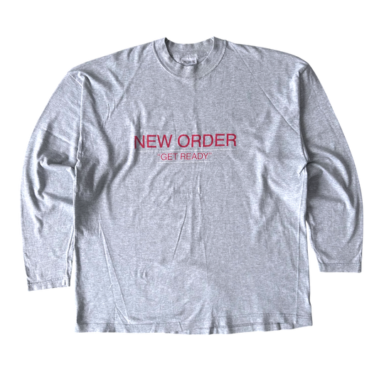 2001 New Order Get Ready long sleeve T-shirt (XL)