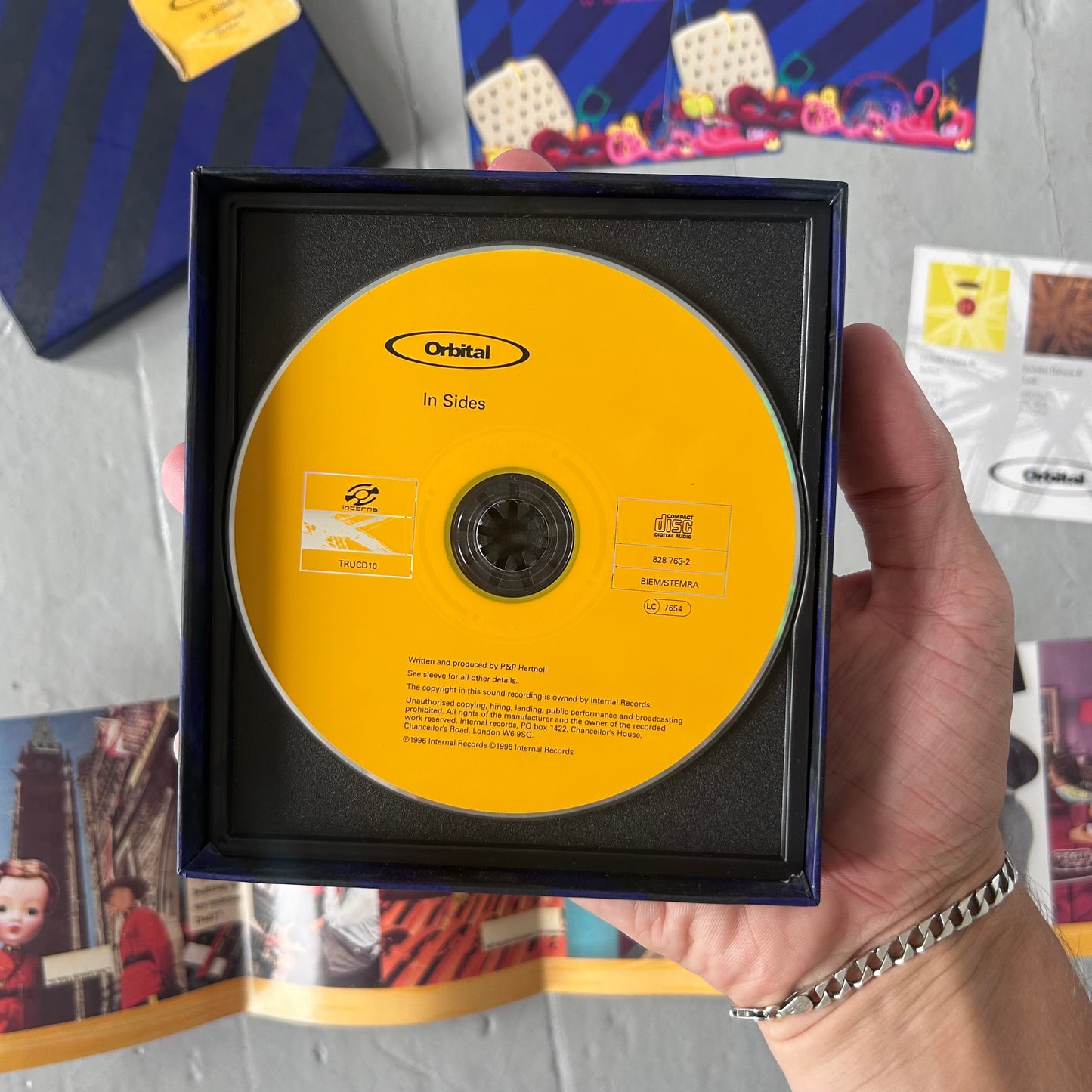 1996 Orbital insides box edition CD