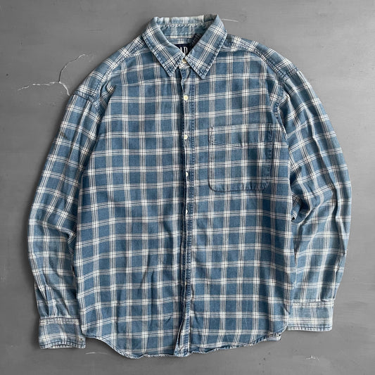 1990s GAP flannel shirt (L)