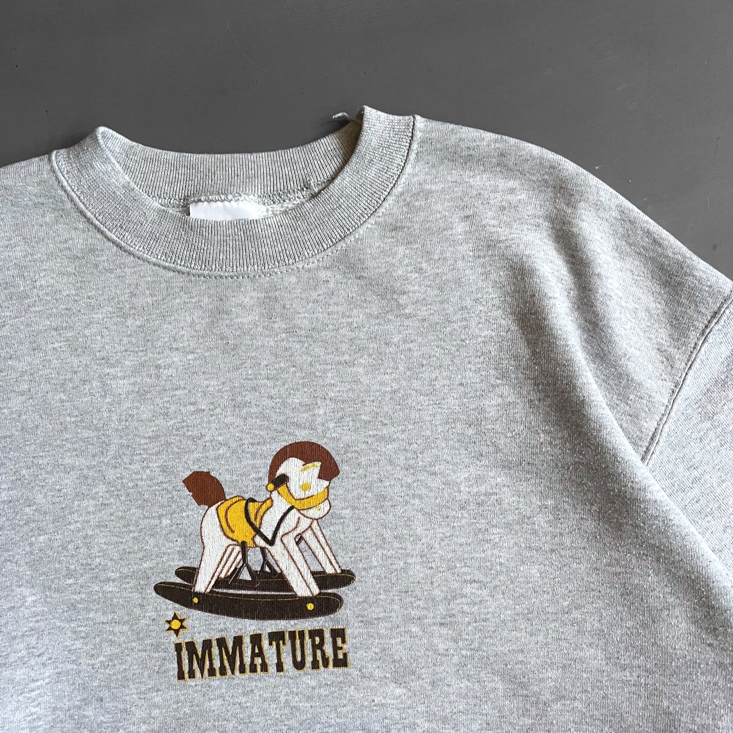 1990s IMMATURE sweatshirt (L)