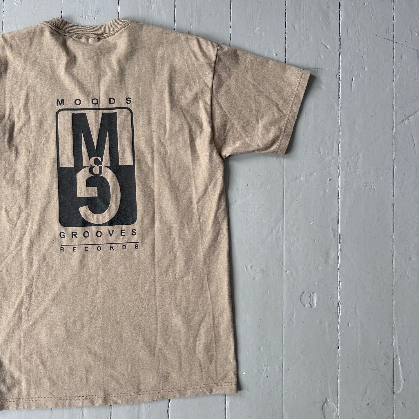1990s Mood & Grooves records T-shirt (L)