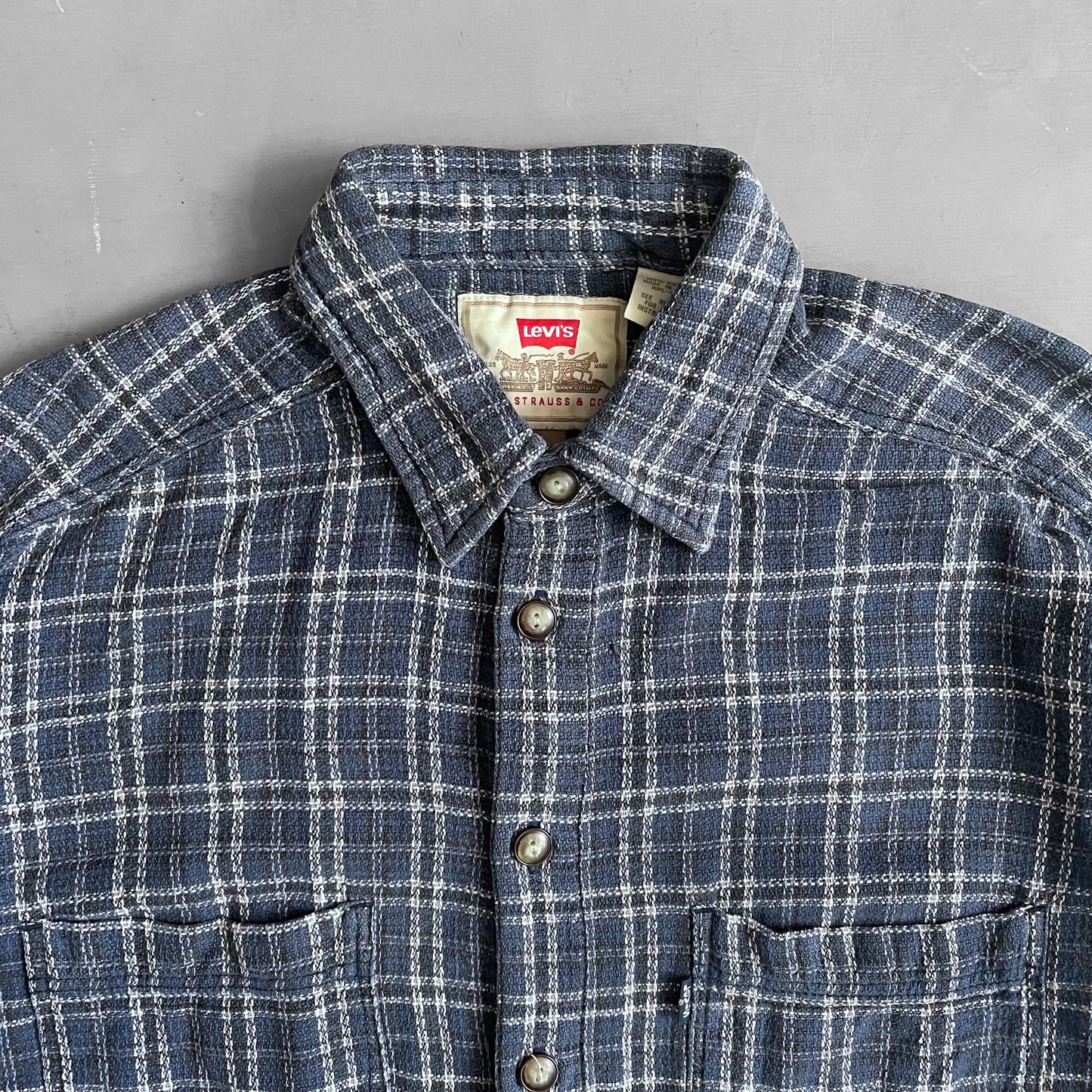 1990s Levi’s flannel over shirt (L/XL)