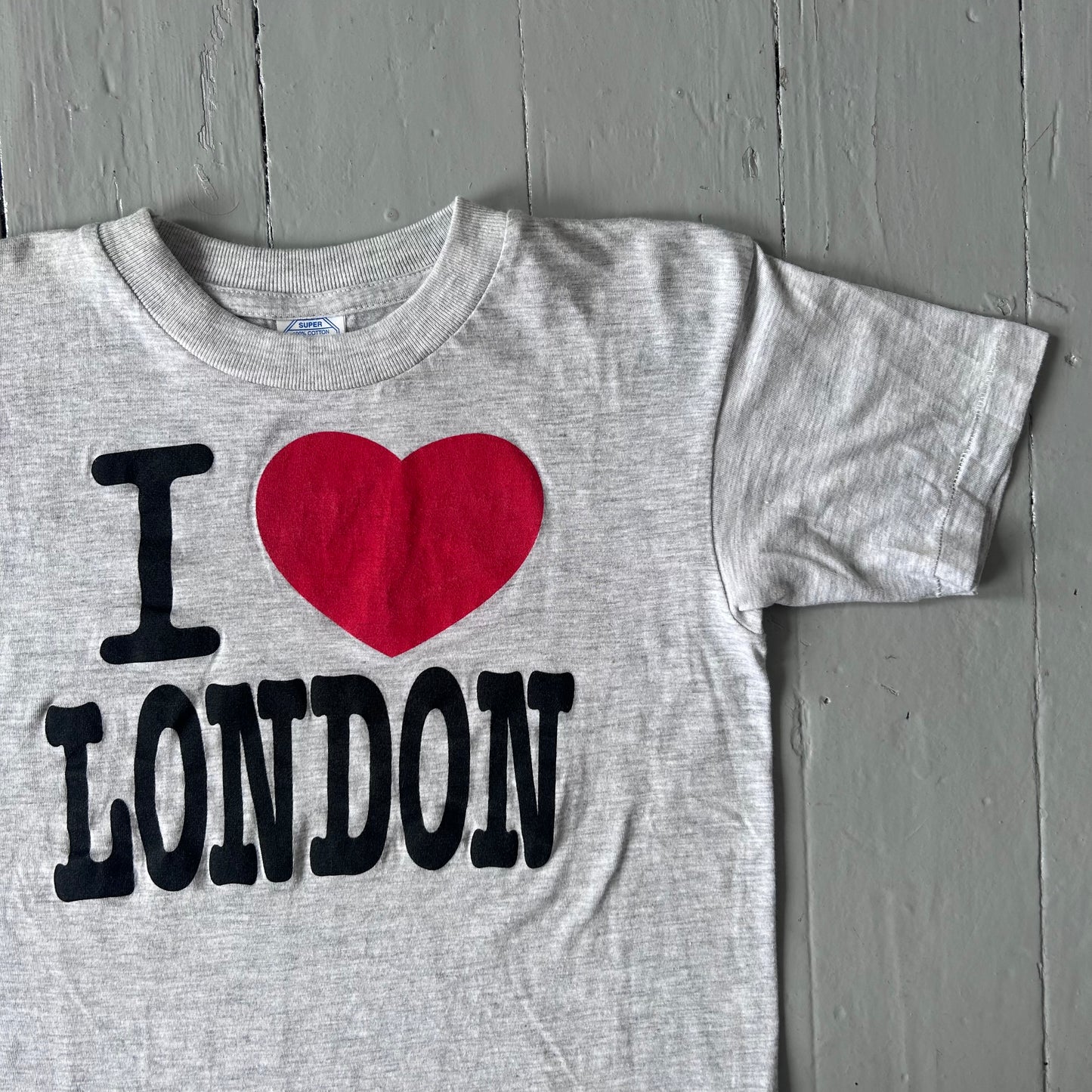 1990s I love London baby T-shirt (S)