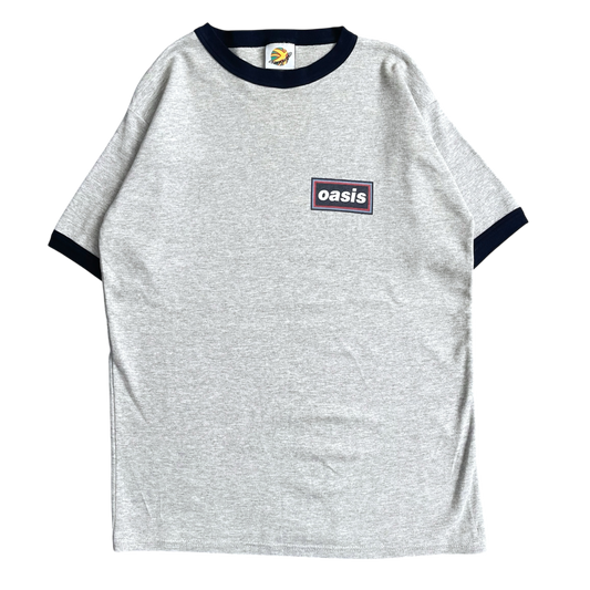 1996 Oasis Knebworth ringer T-shirt (L)