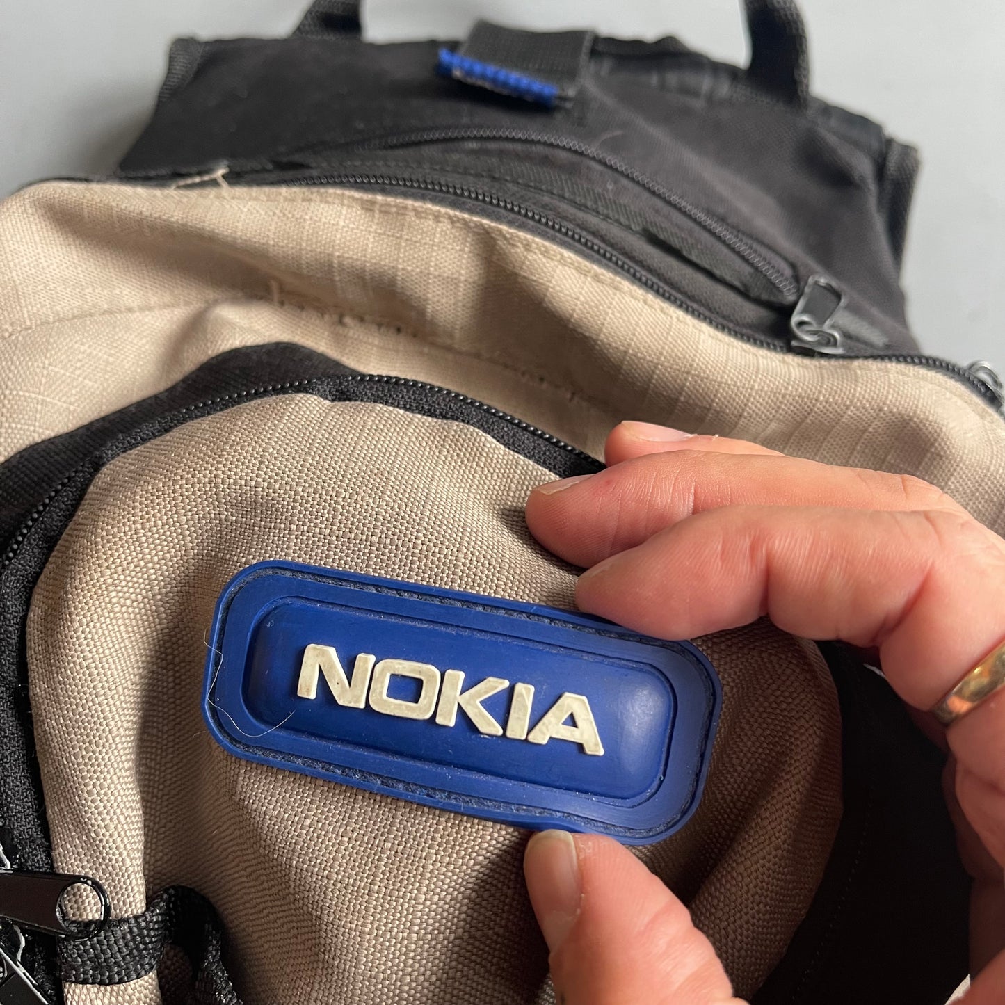 2000s NOKIA rucksack utility bag