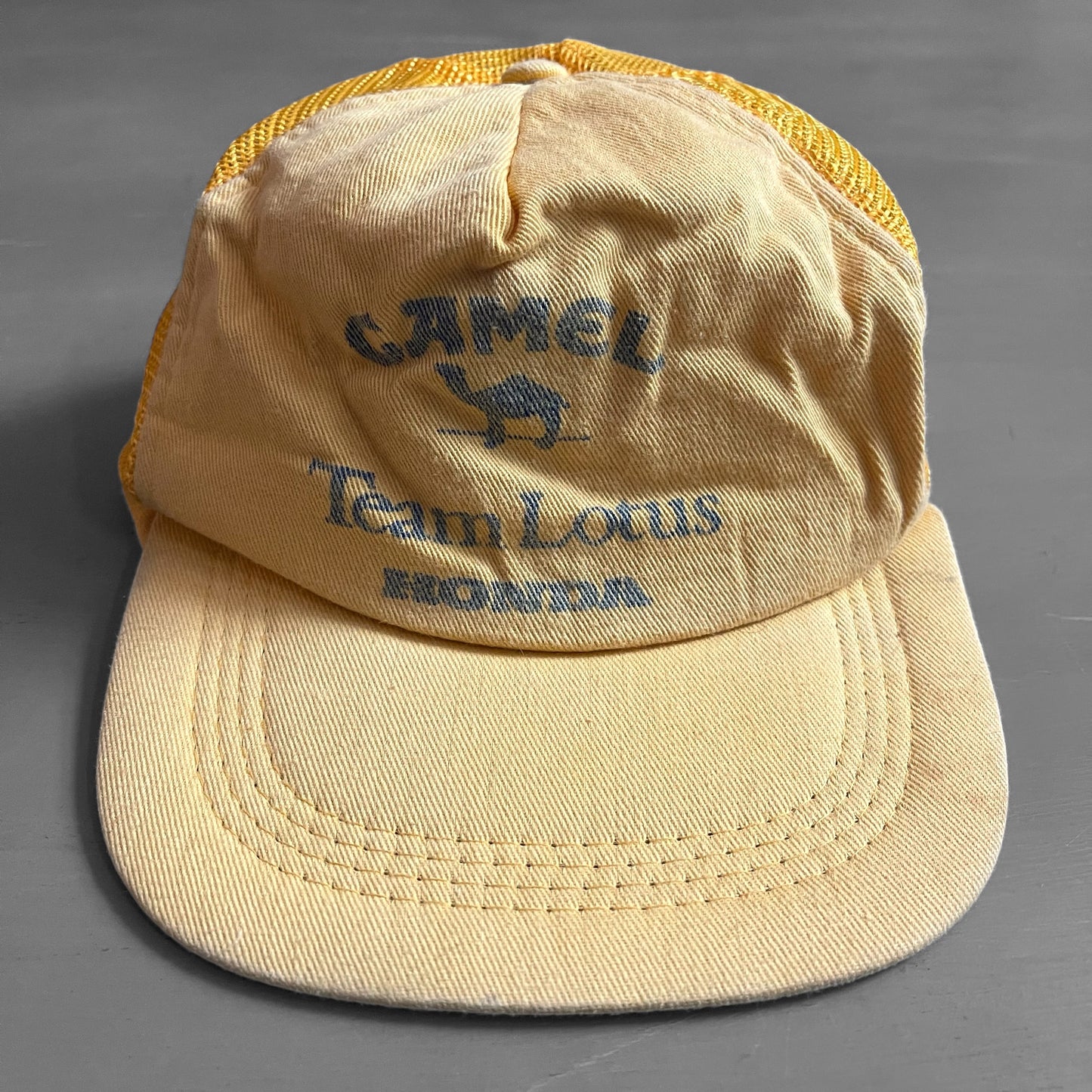 1980s CAMEL / HONDA cap