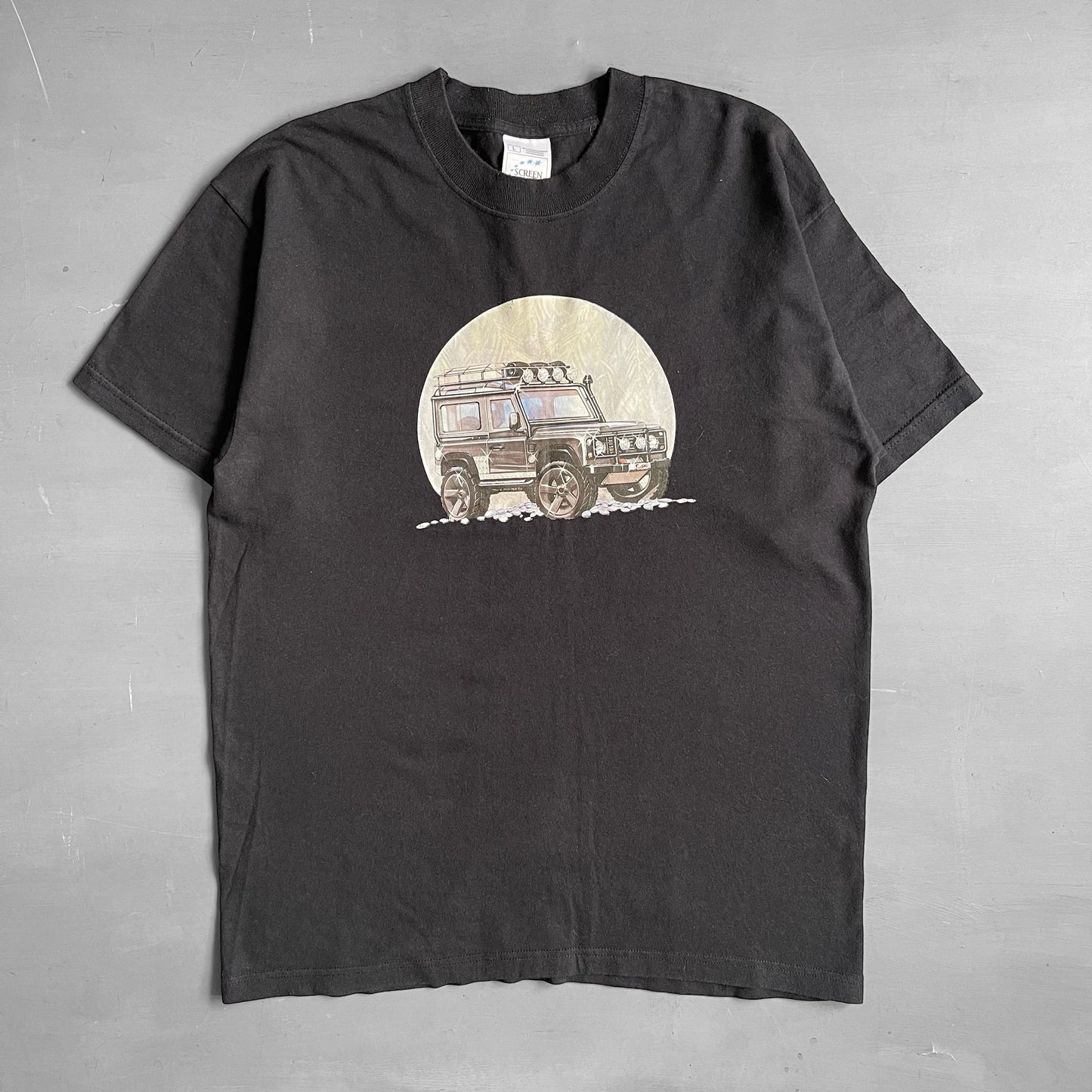 2001 Land Rover art T-Shirt (L)