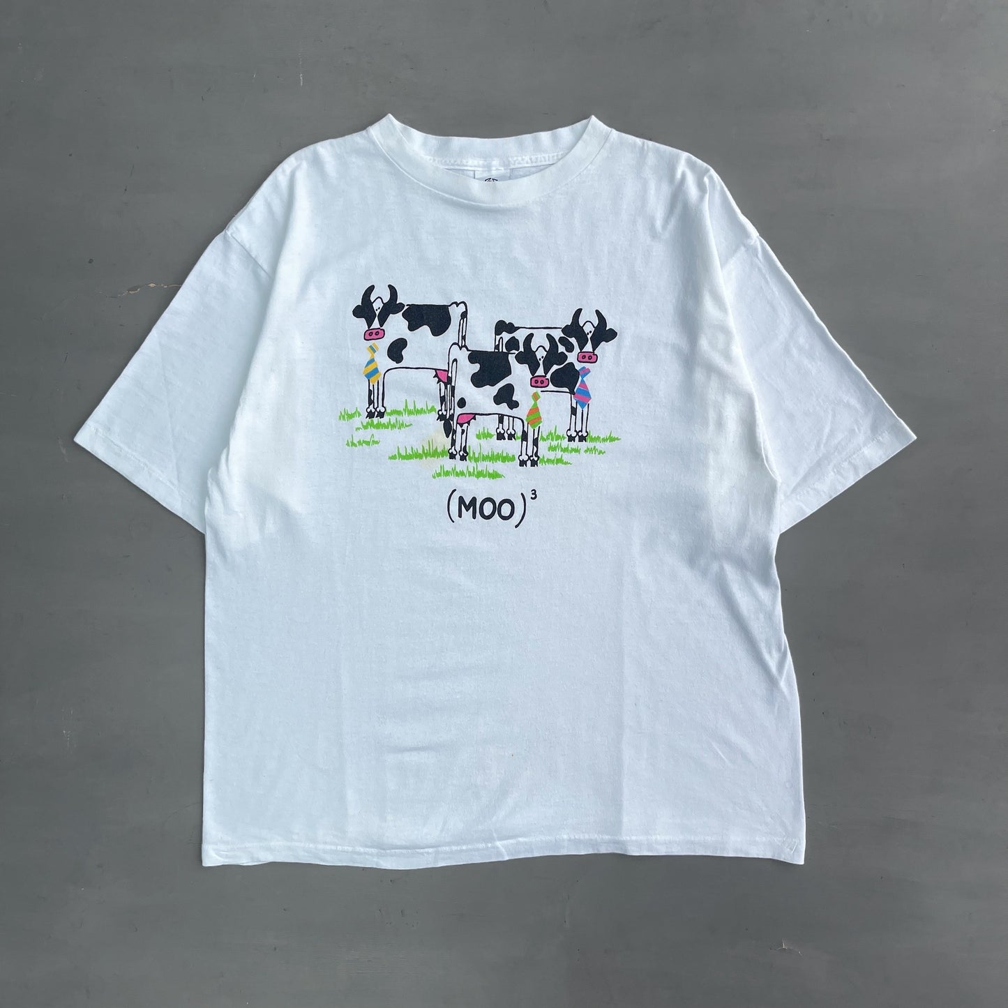 1990s hamwear moo T-Shirt (L)