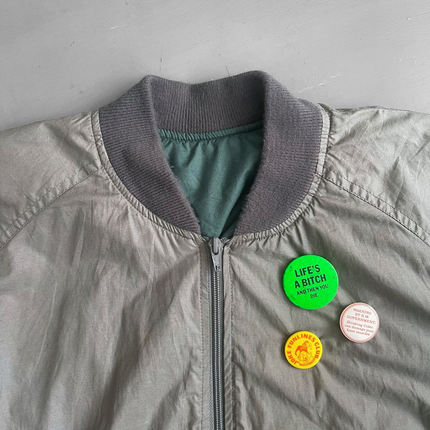 1990s Radio 1 Bomber jacket (L/XL)