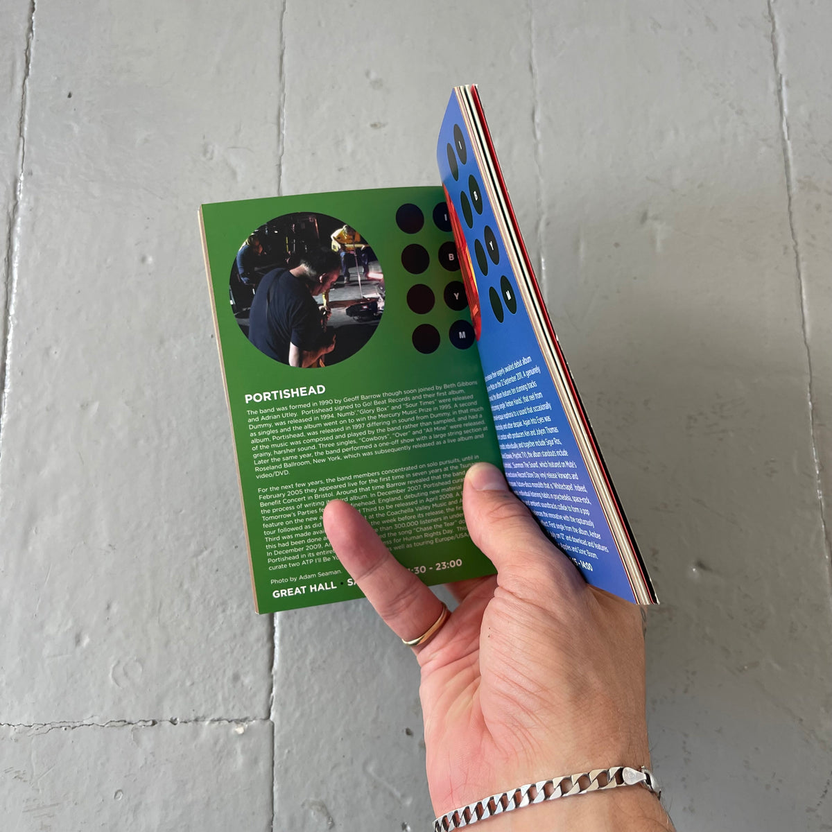 2011 miniature Portishead festival booklet