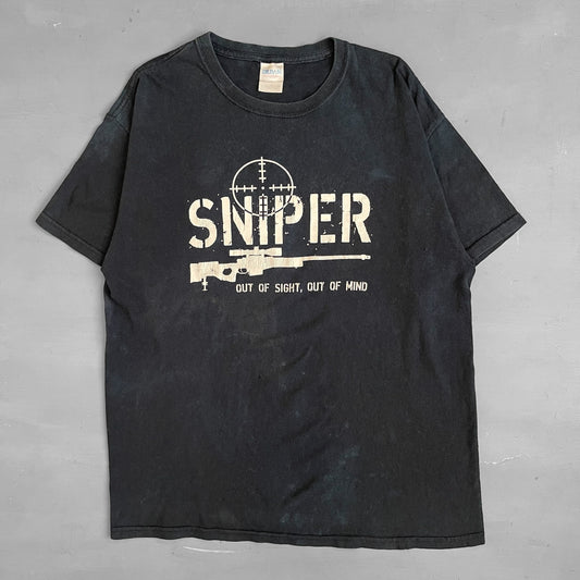 2000s Sniper T-shirt (L)