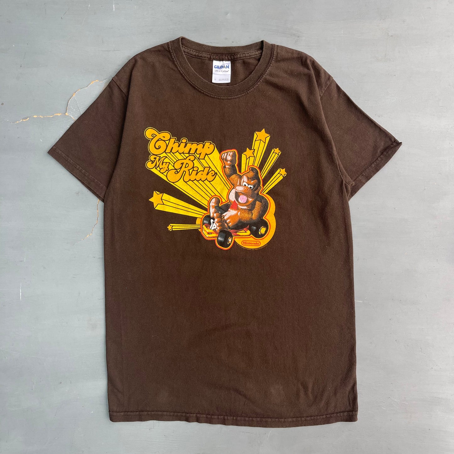 2005 Nintendo chimp my ride T-Shirt (S)