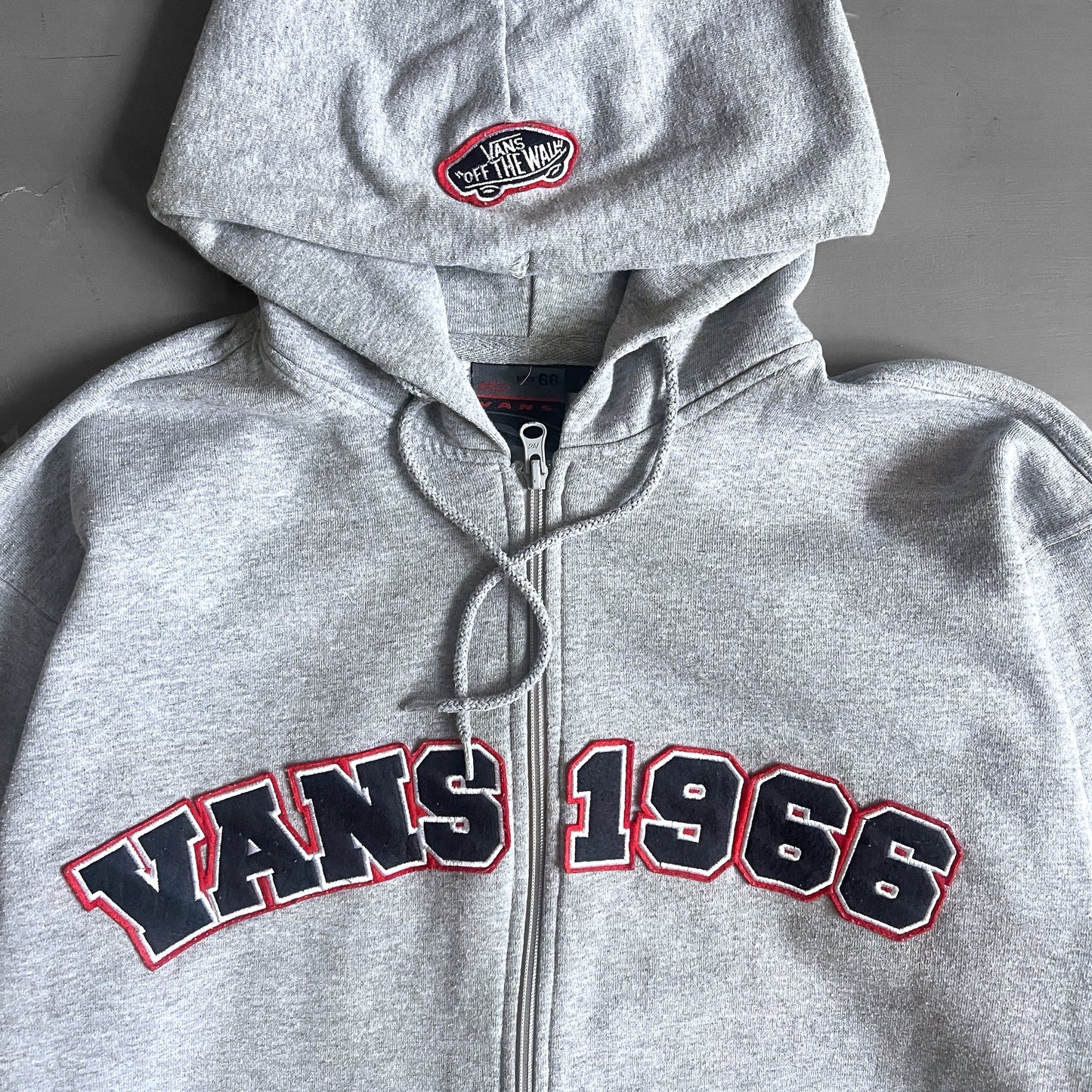 1990s VANS 1966 zip hoodie (M)