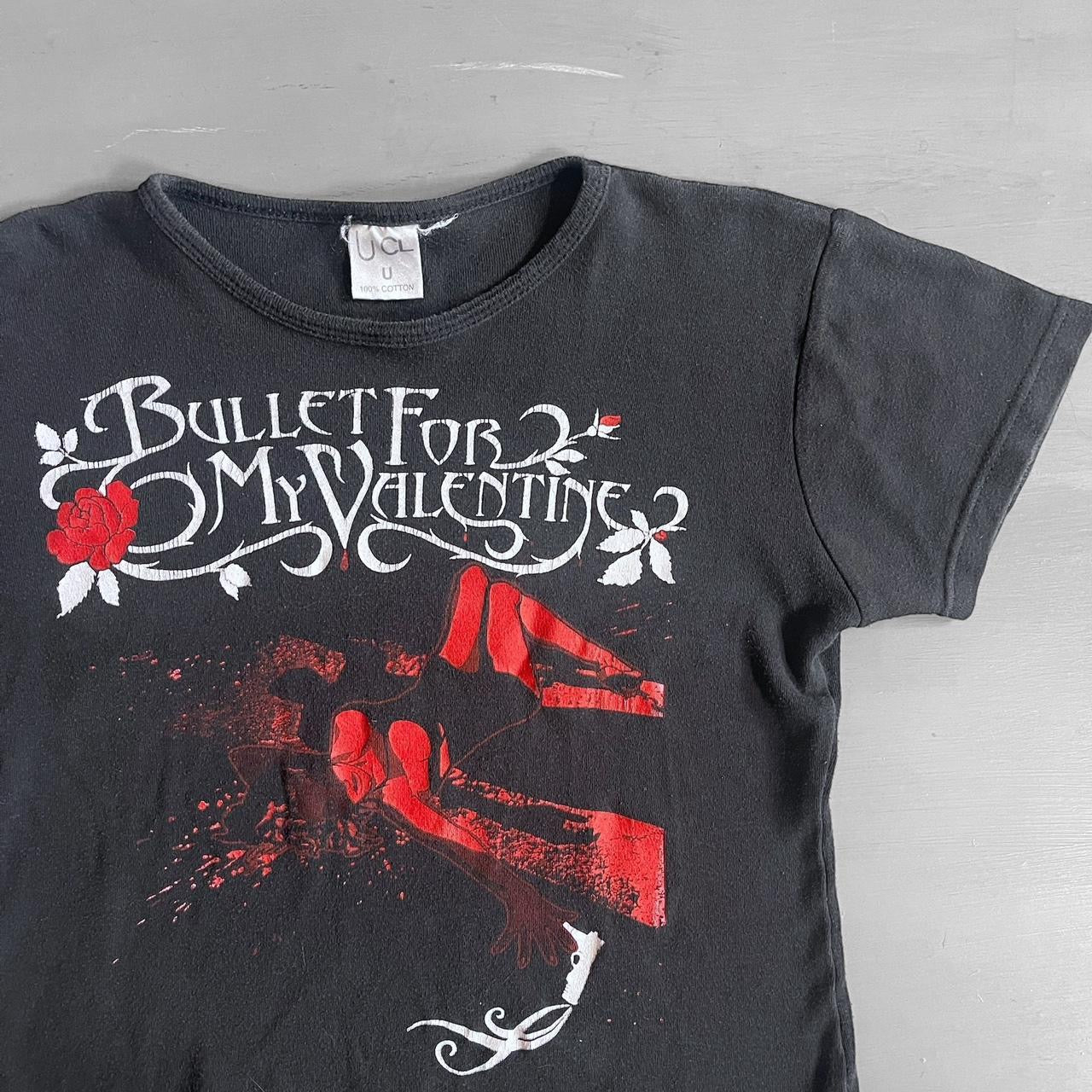 2000s Bullet For My Valentine baby T-shirt (XXS)