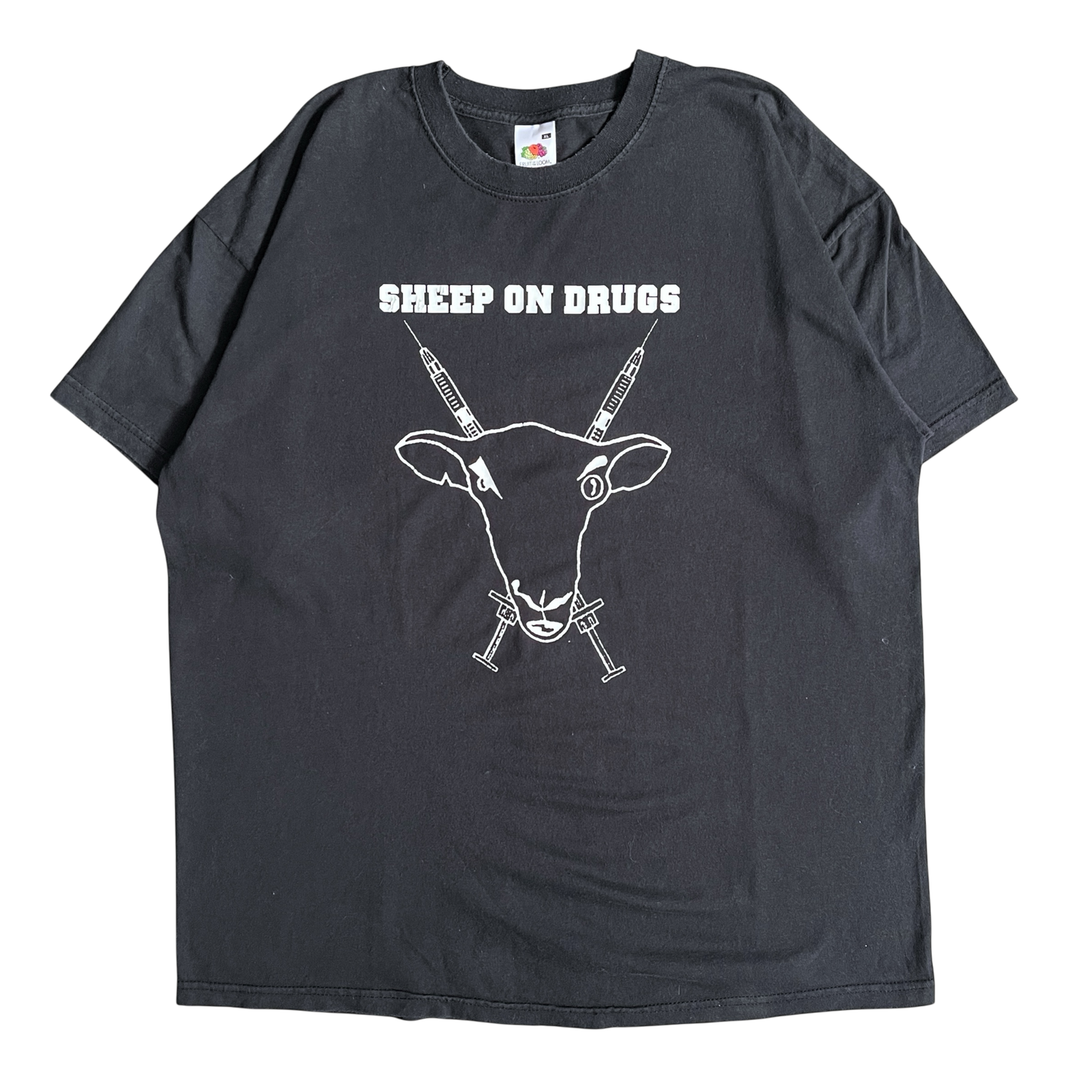 2000s Sheep On Drugs T-shirt (XL)