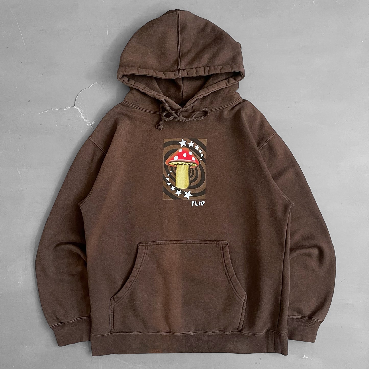 2005 Flip skateboards mushroom hoodie (M)