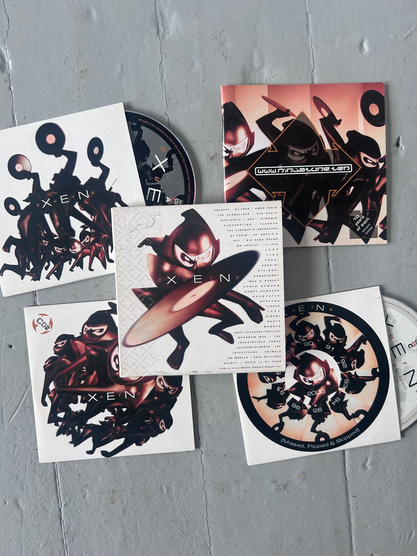 2000 NINJATUNE; XEN X4 CD pack
