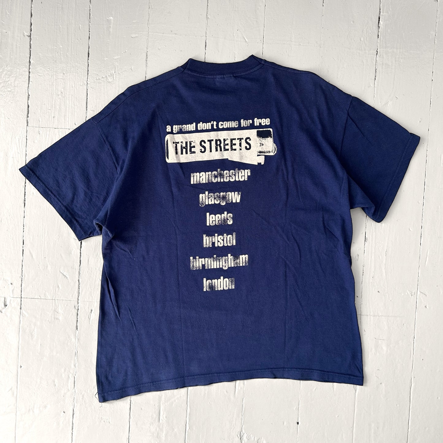 2004 The Streets a grand don’t come for free T-shirt (M/L)