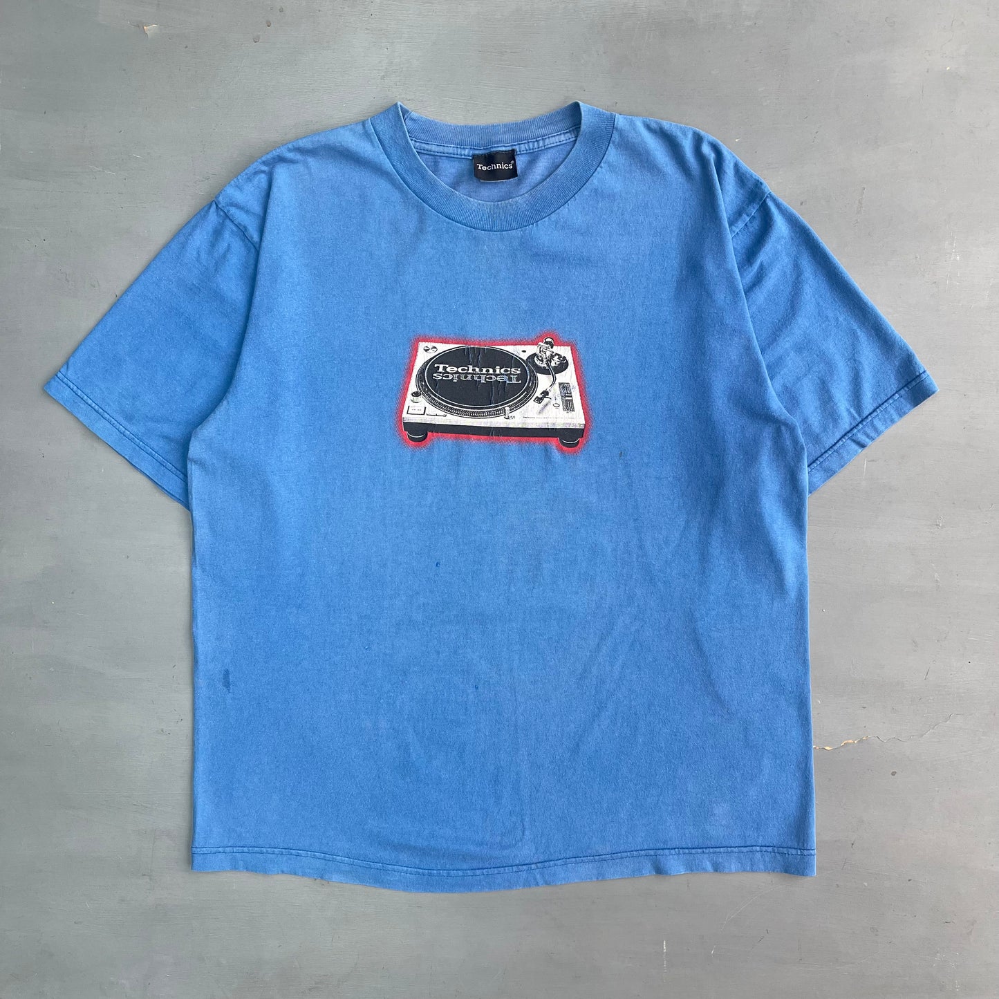 1990s Technics decks T-Shirt (L)