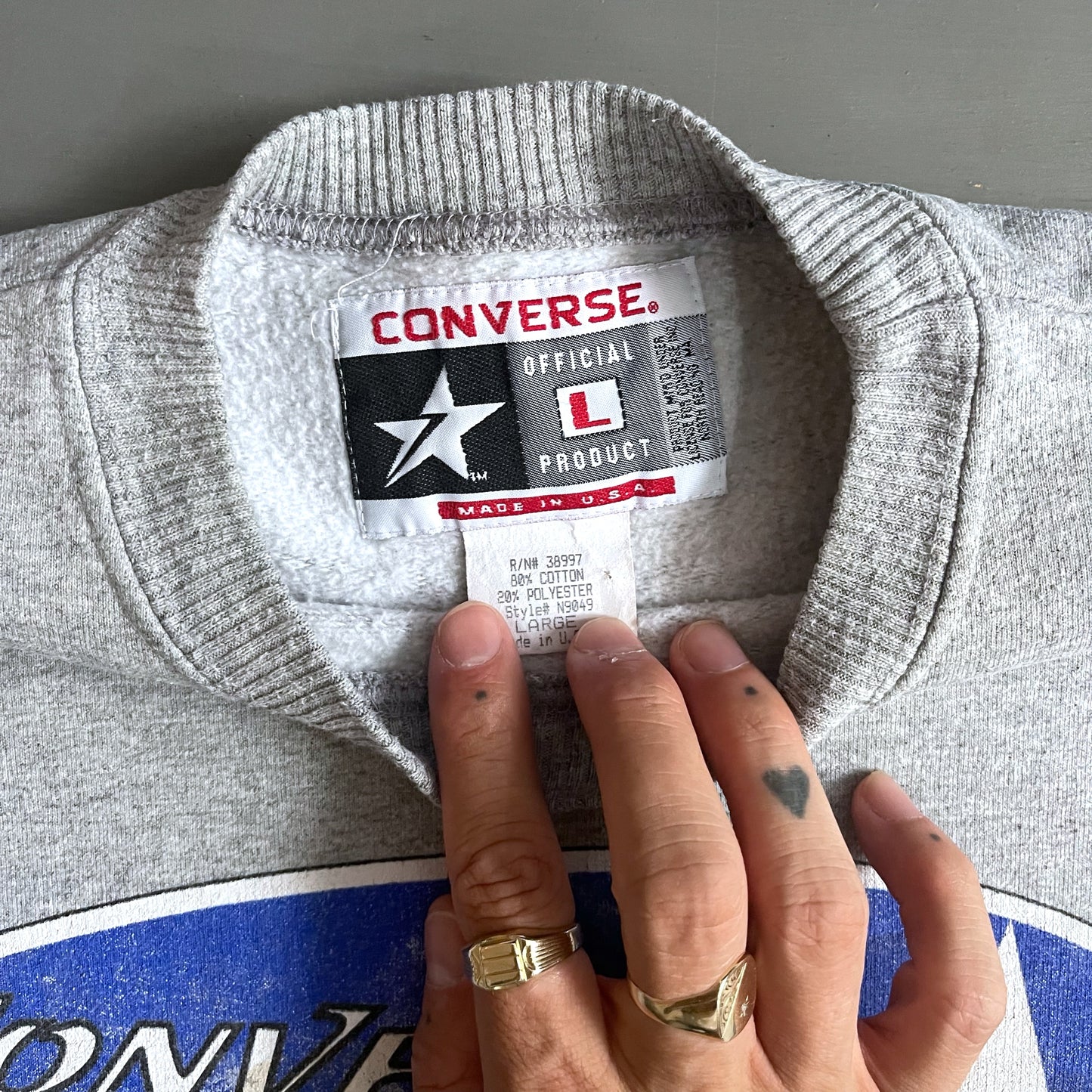 1990s Converse sweatshirt (S)