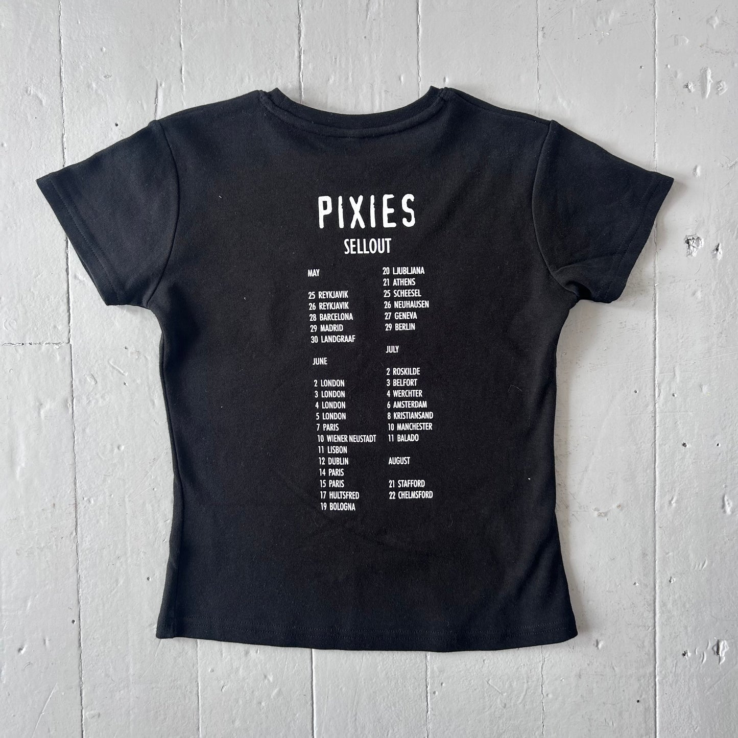 2004 Pixies baby T-shirt (XS)