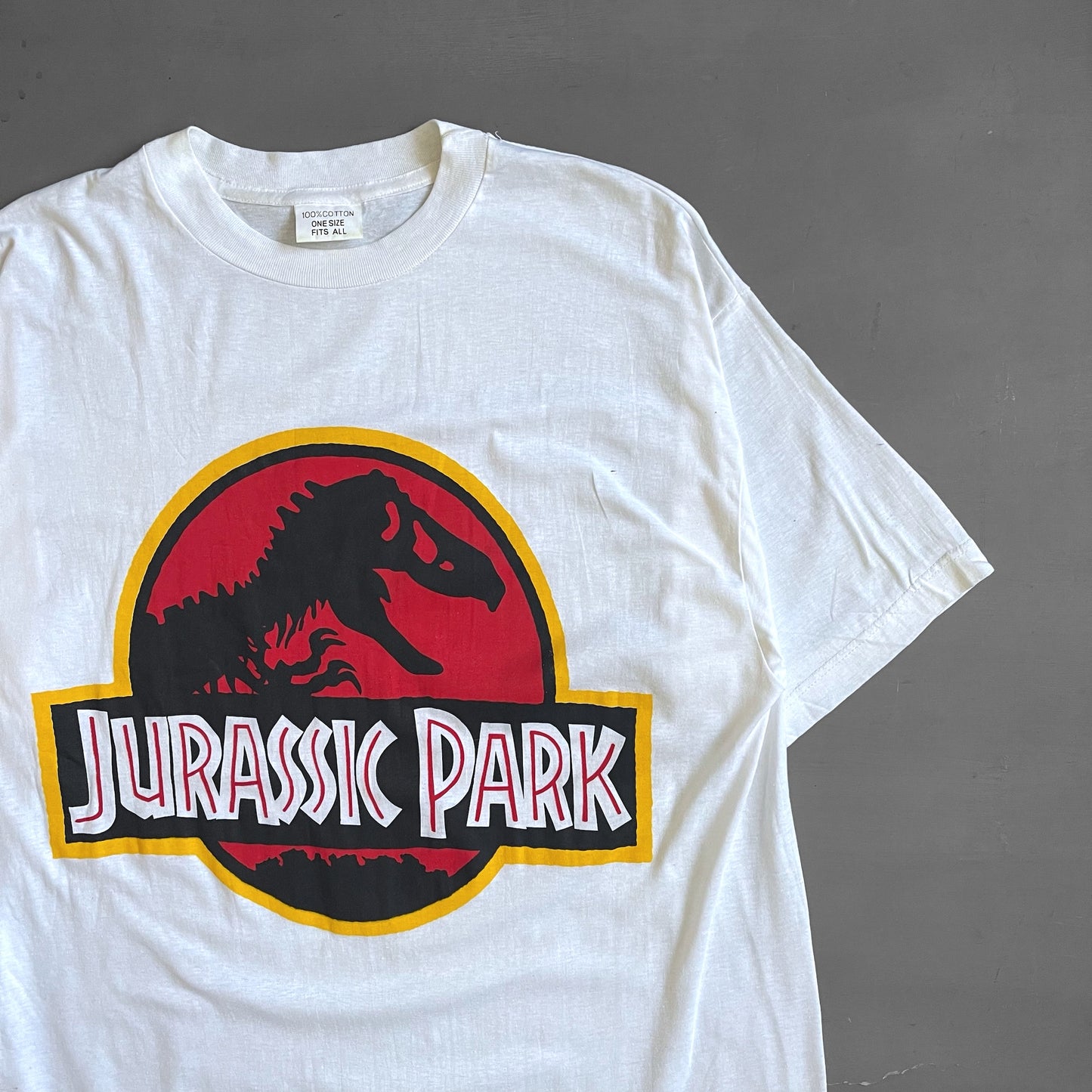 1990s Jurassic Park T-shirt (L/XL)