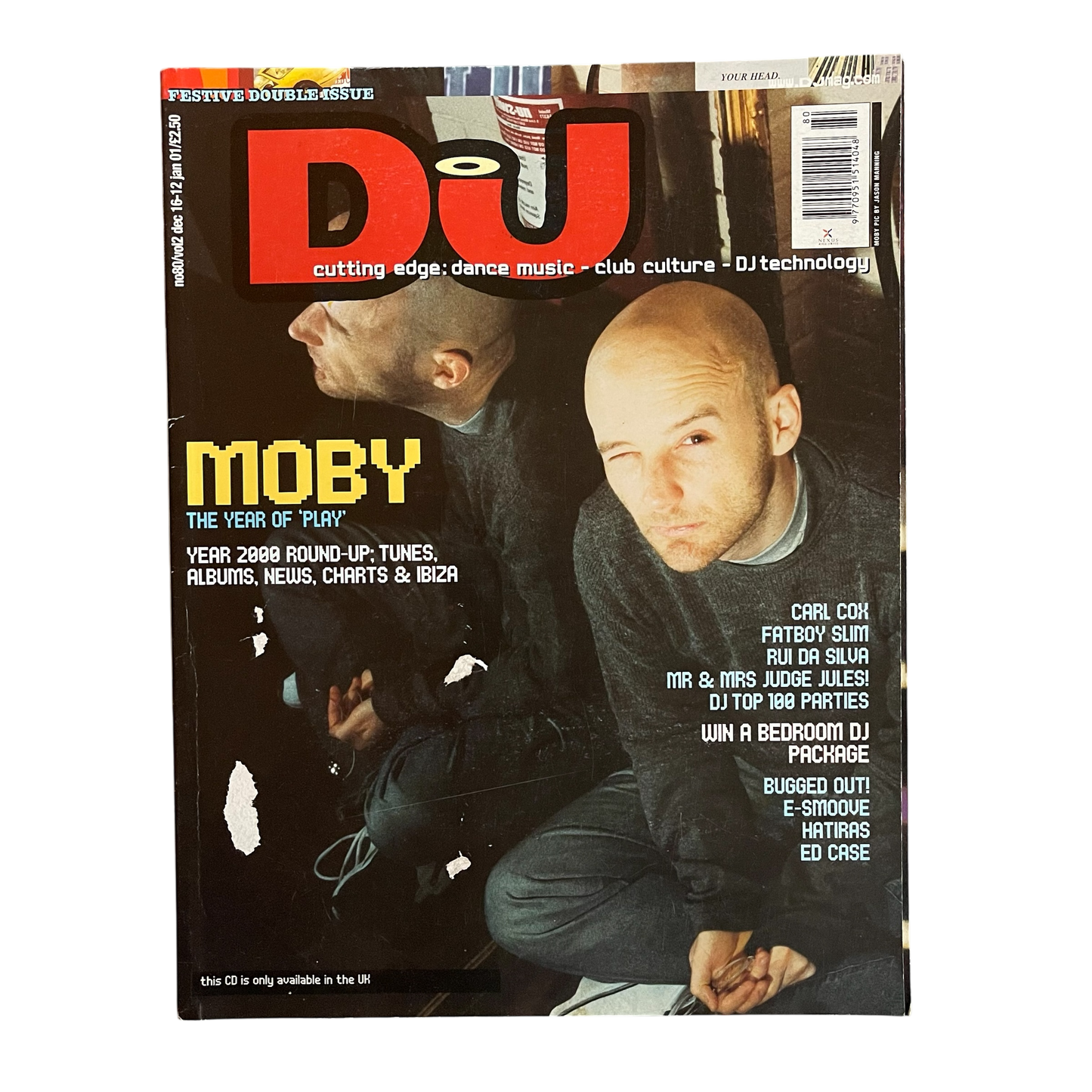 2001 Dj MAG Moby edition