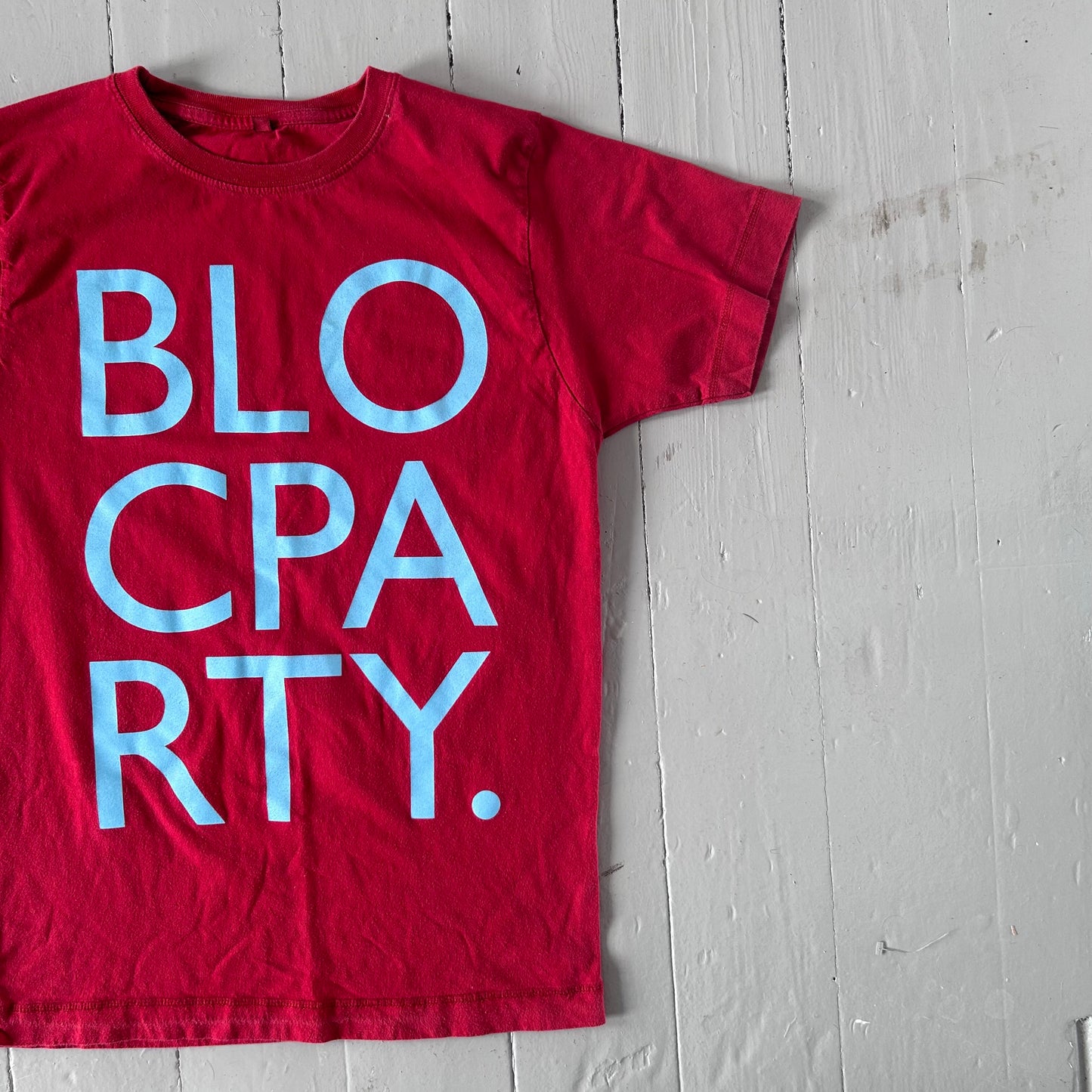 2000s BLOC PARTY T-shirt (S)