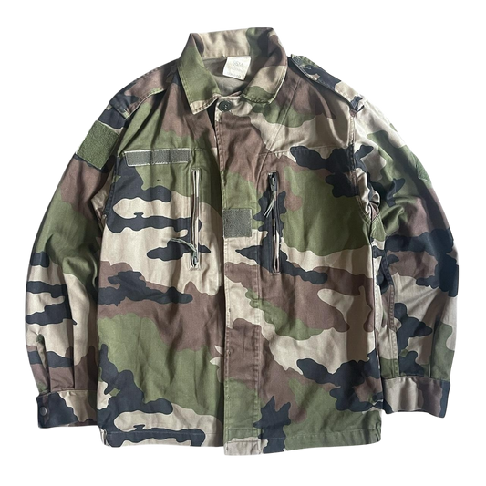 1990s camo military jacket (M)