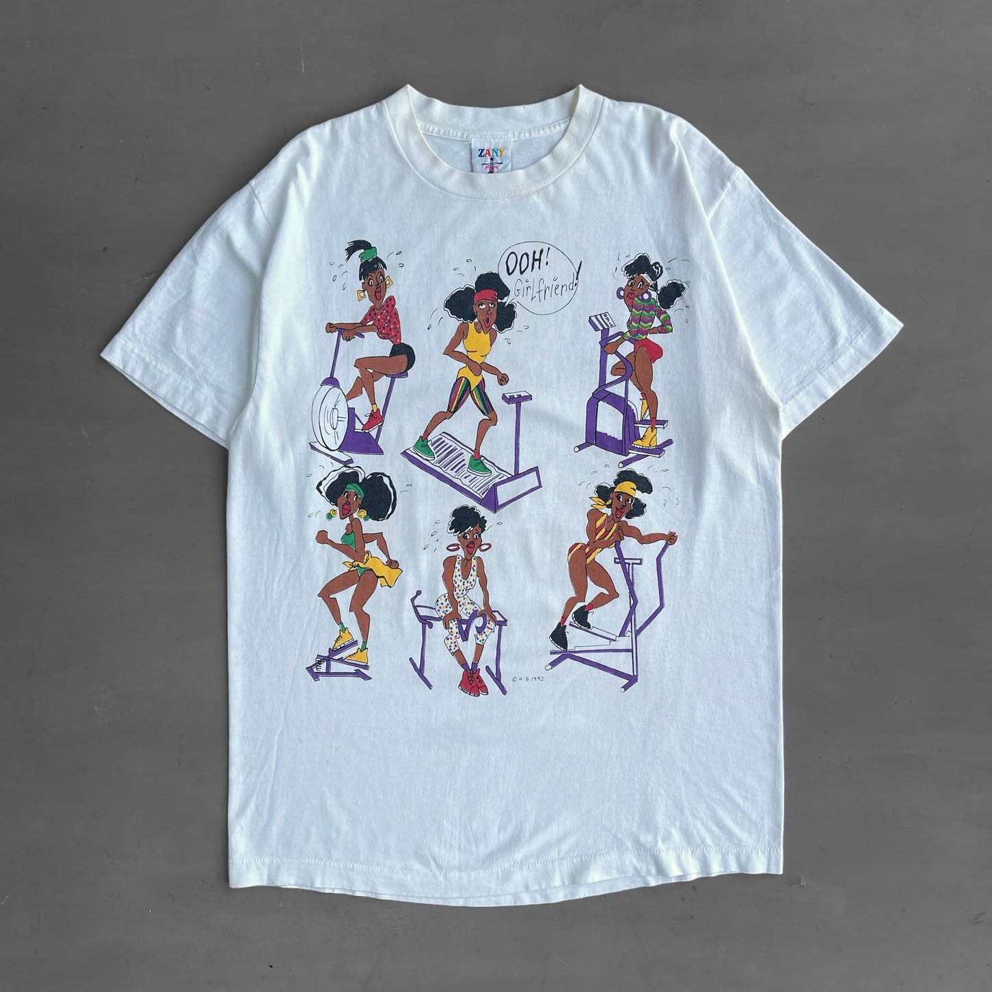 1992 ooh girlfriend workout T-Shirt (XL)