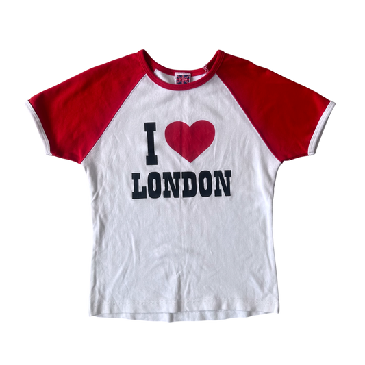 1990s I ❤️ London baby T-shirt (XS)