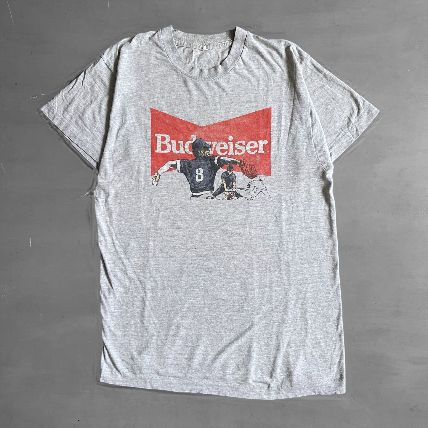 1990s Budweiser baseball T-Shirt (M/L)